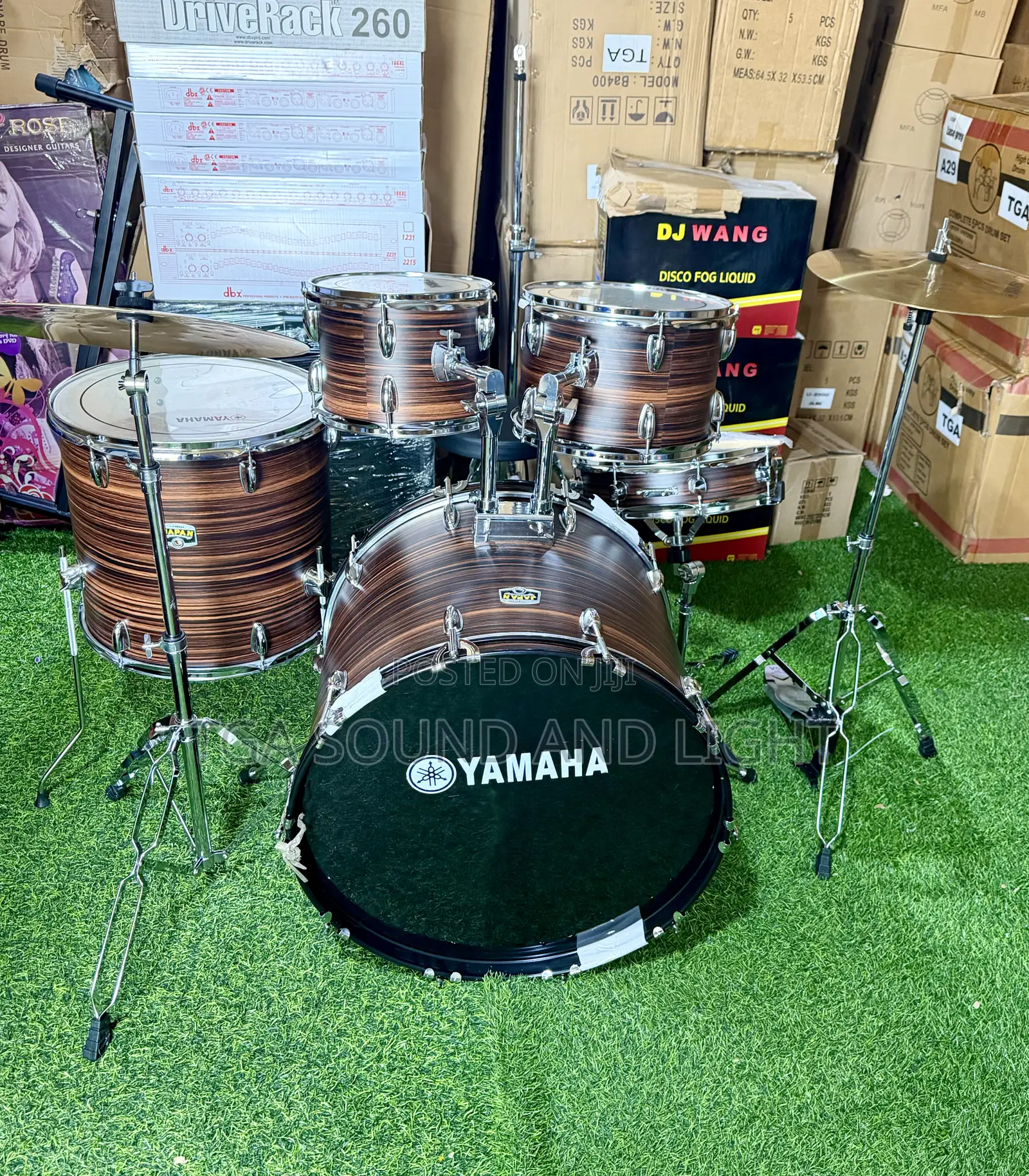 Yamaha Japan Series 5pcs Complete Drum Set [High Grade]