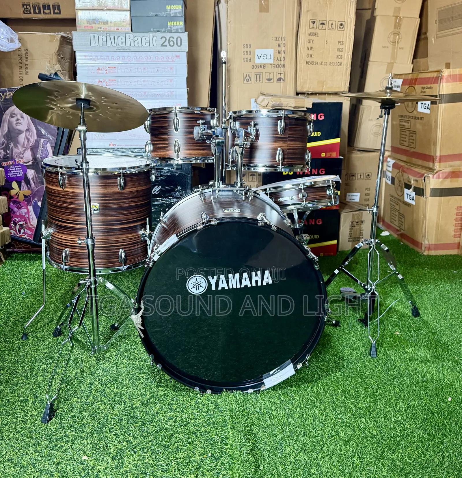 Yamaha Japan Series 5pcs Complete Drum Set [High Grade]