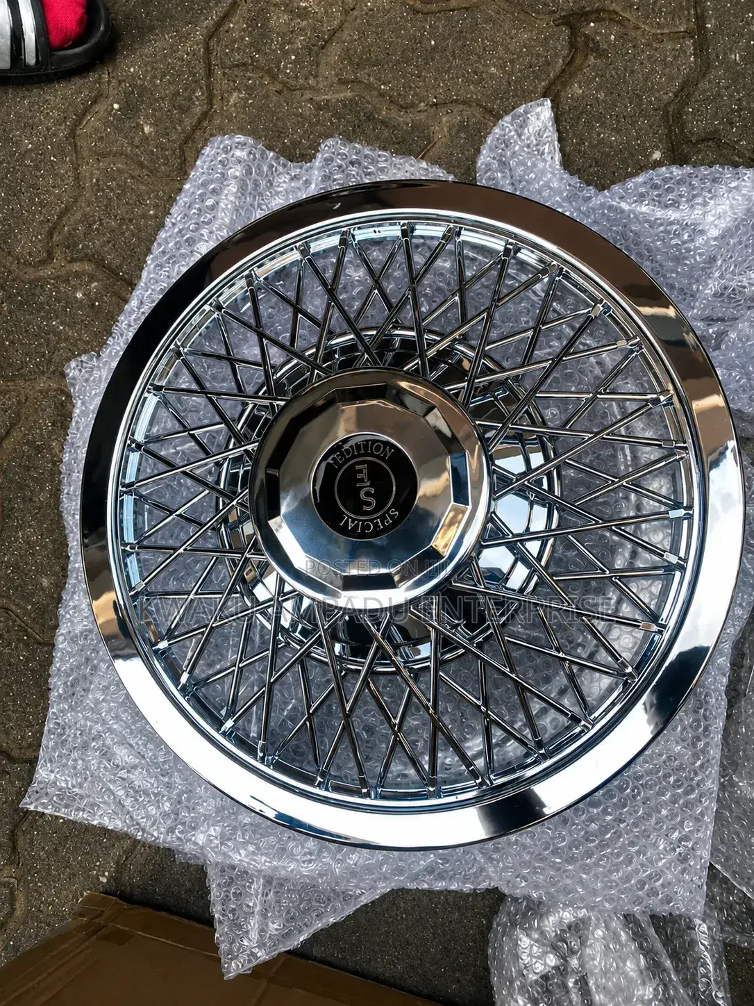 Spoke Hubcap or Wheel Cover 14", 15" 16"
