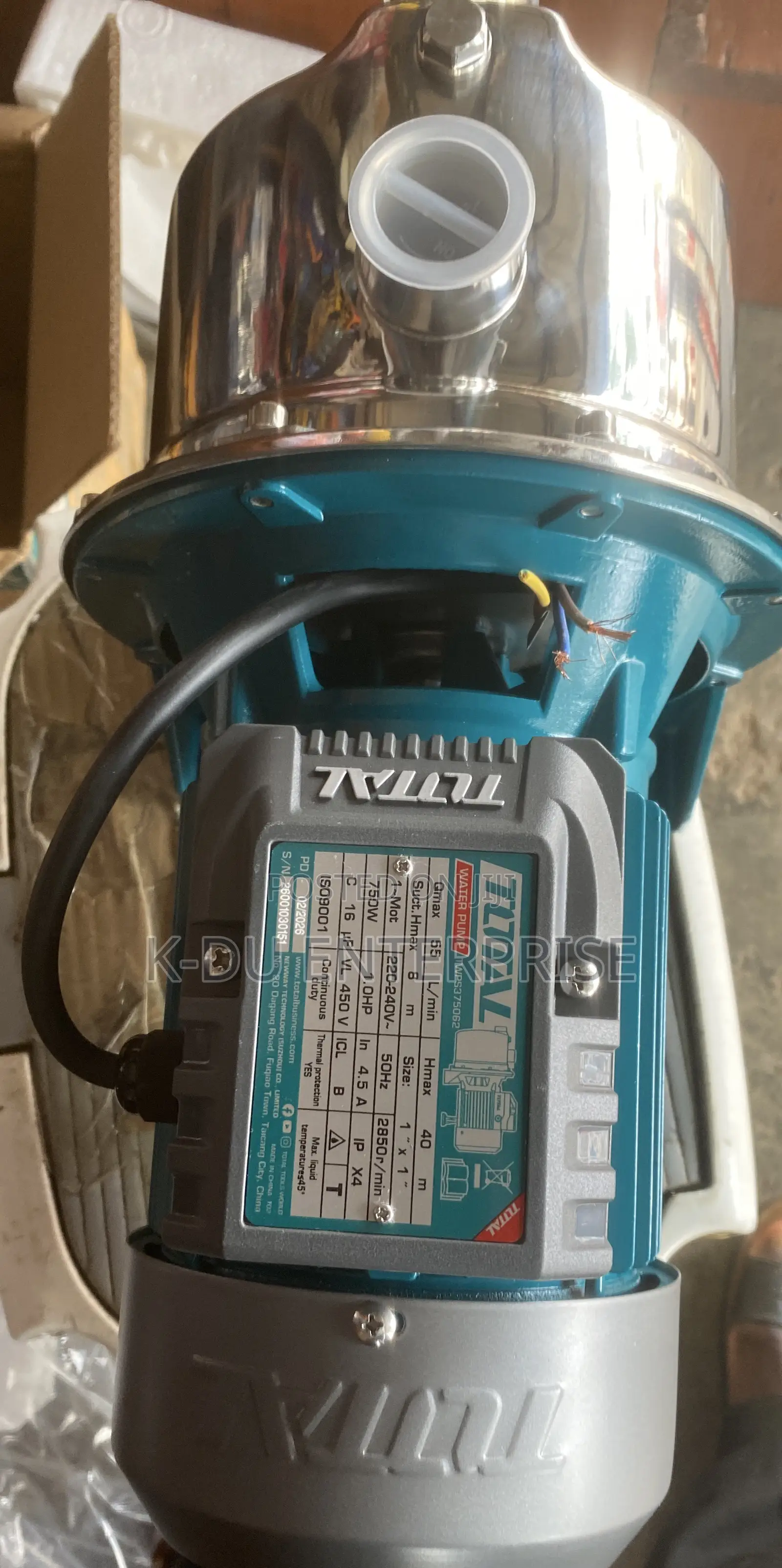 Water Pump 1.0hp