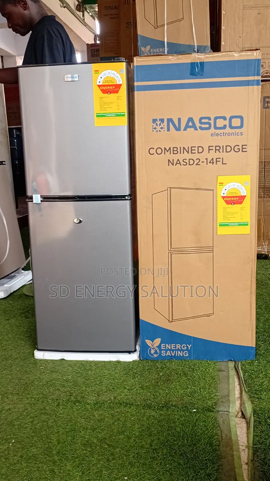 Nasco 116l 14fl Double Door Fridge – Smart Storage Cooling 116l