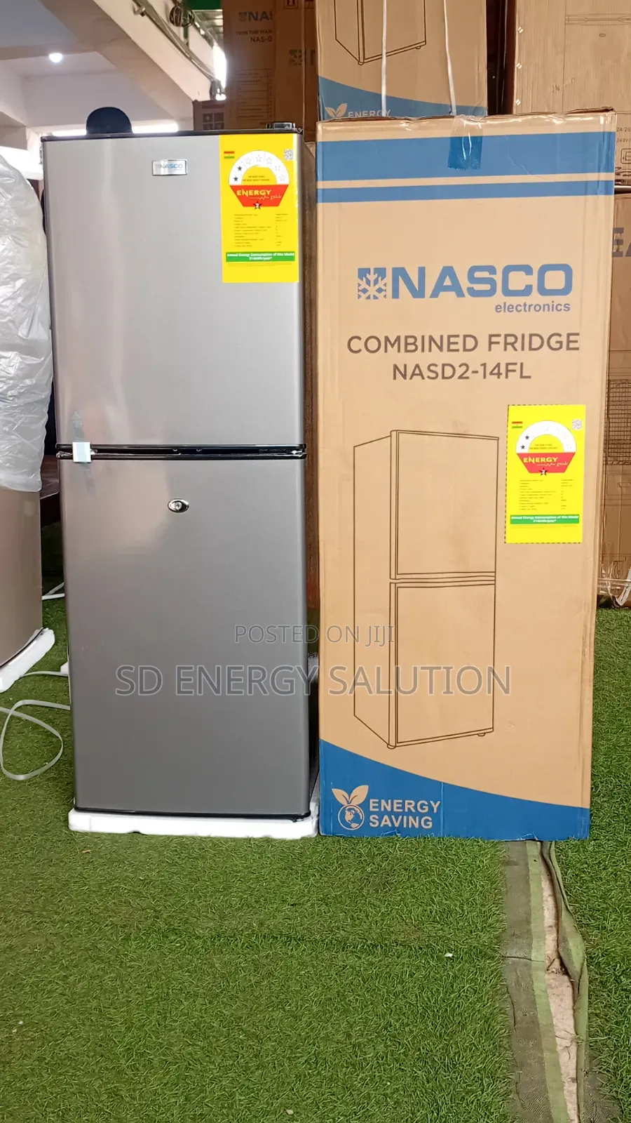 Nasco Nad2-14fl Refrigerator–Quiet Operation Efficient Cooling 116l