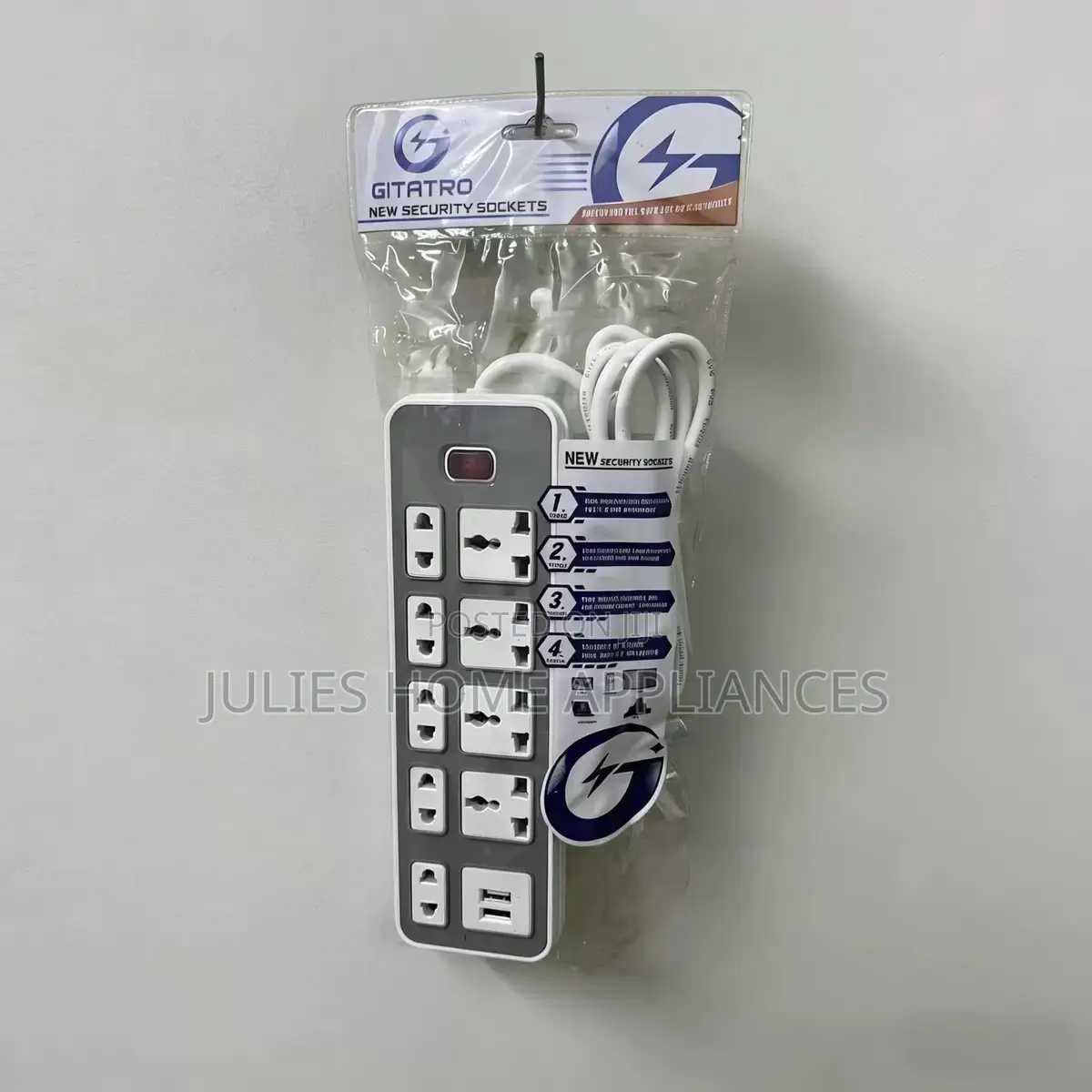 Multi Purpose Extension Socket For Daily Appliances