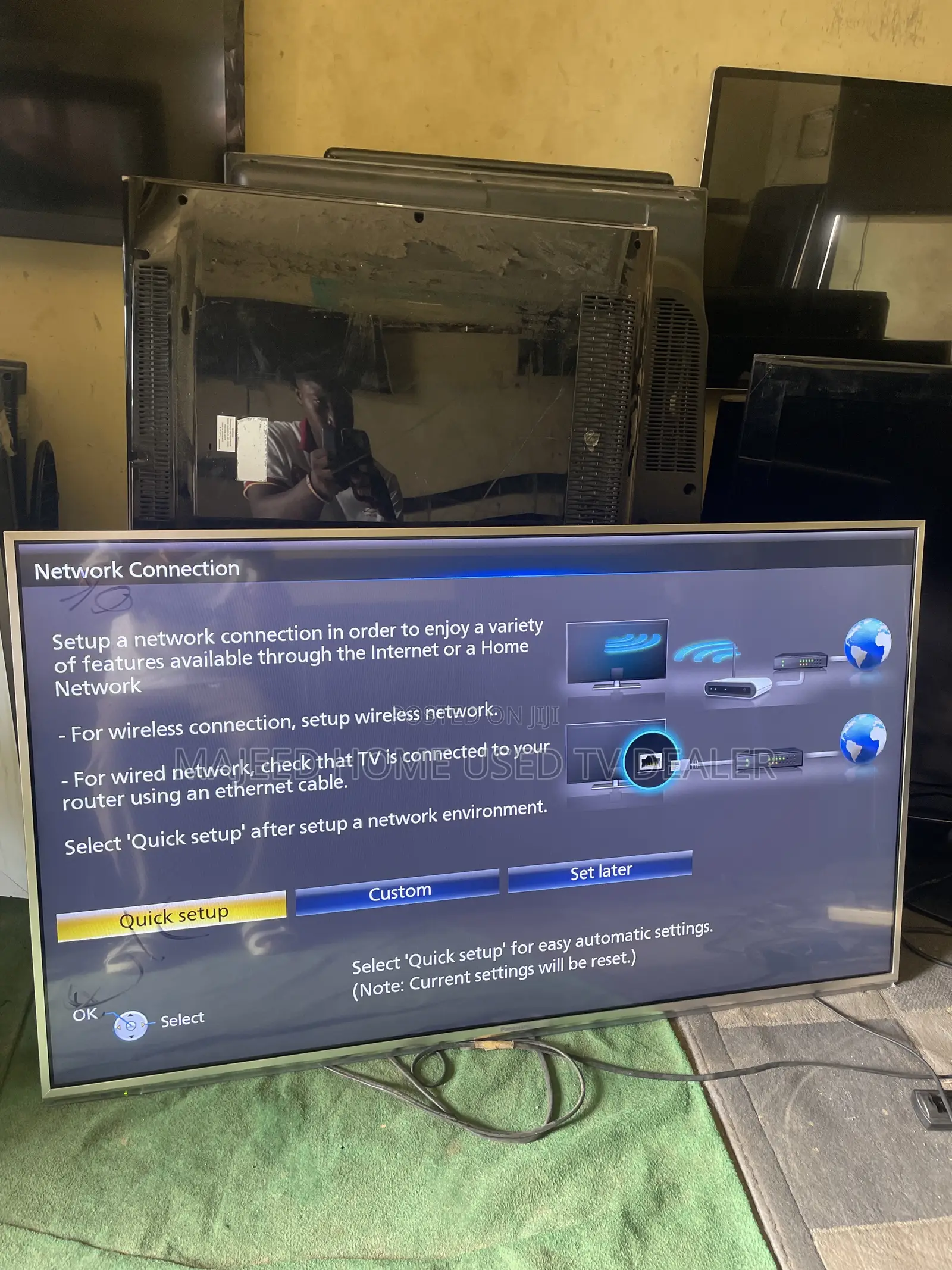 50inches Panasonic Regza Smart Tv