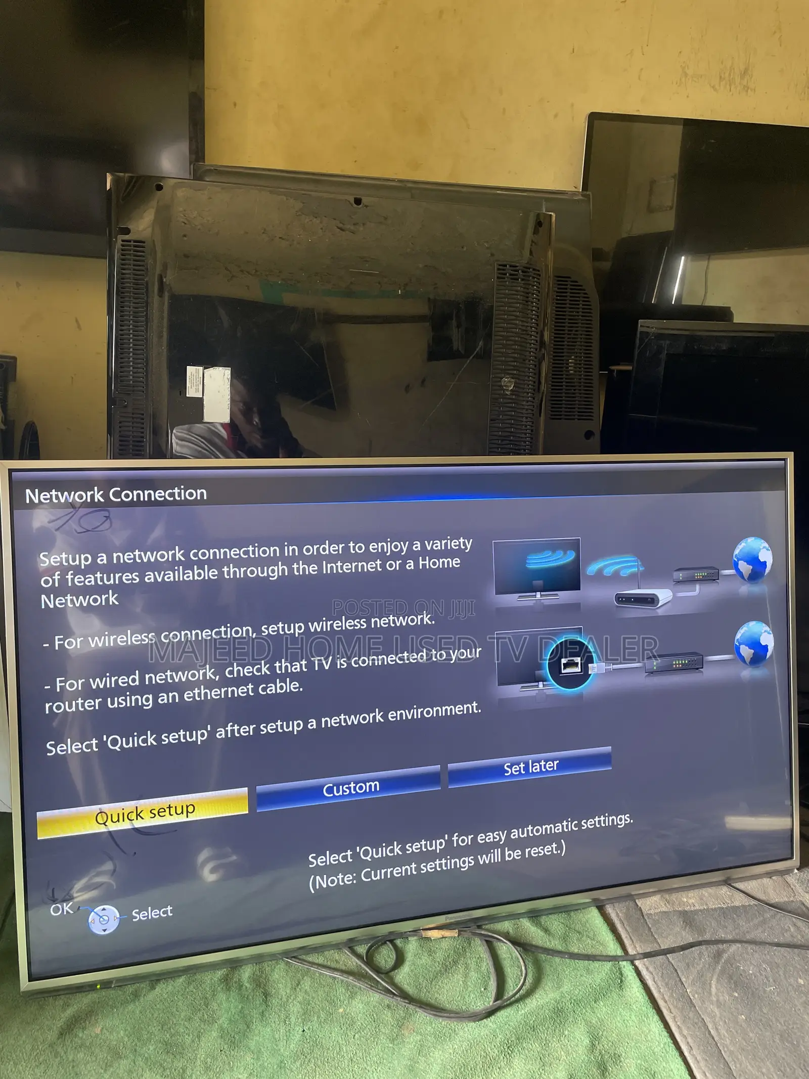 50inches Panasonic Regza Smart Tv