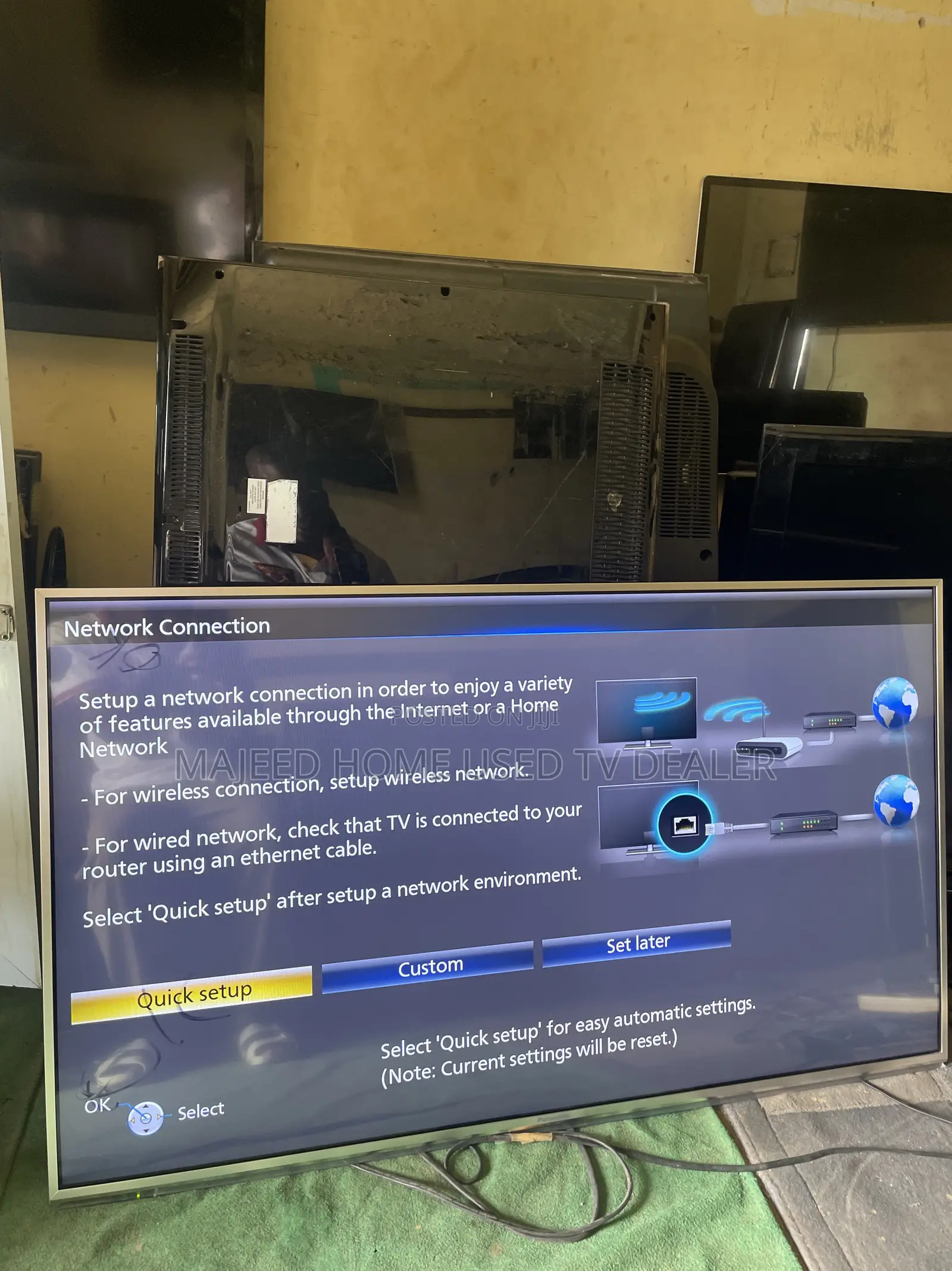 50inches Panasonic Regza Smart Tv