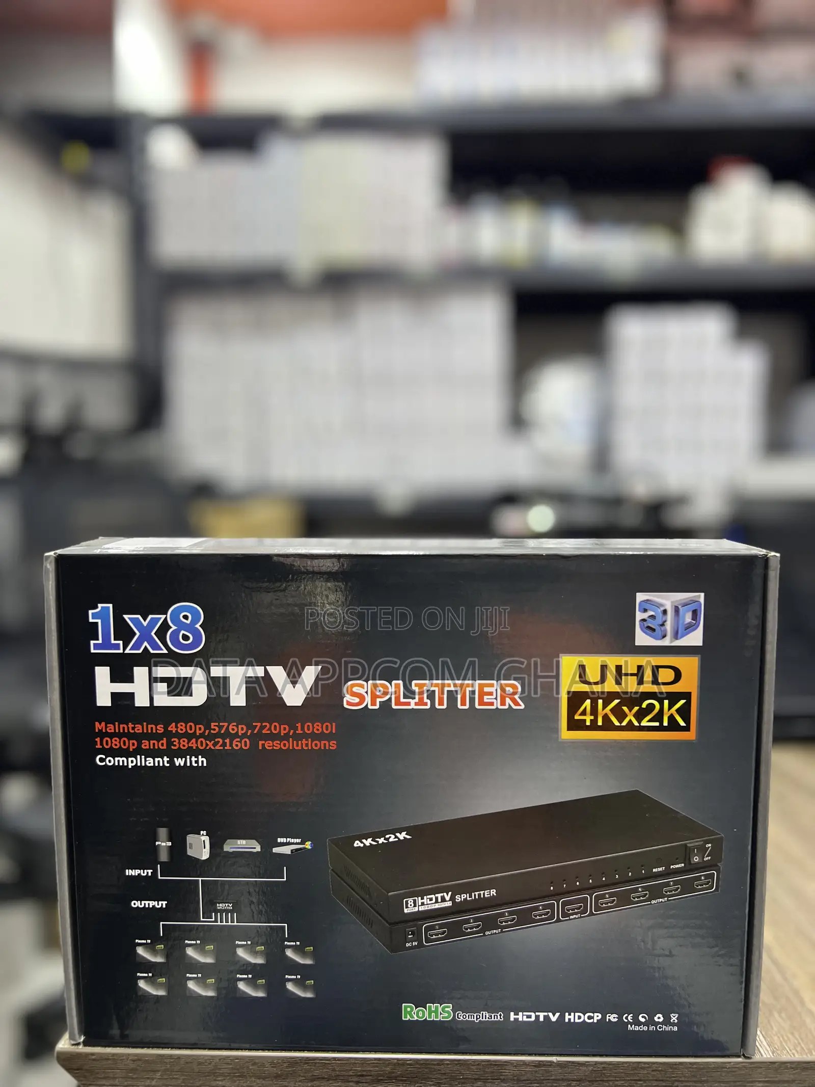 4/8-Way Hdmi Splitter