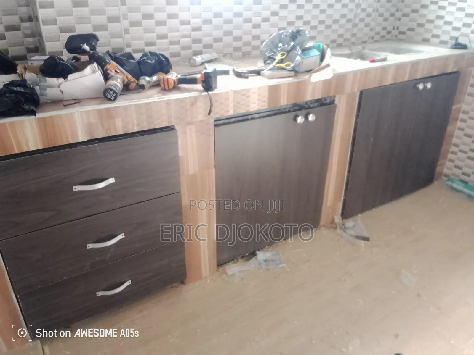 Kitchen Cabinets Dark Ash