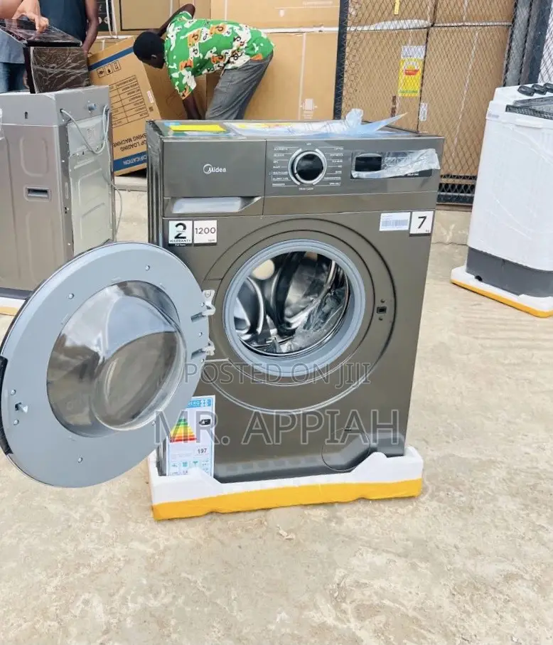 Check Out Midea 7kg Washing Machine(Front Load)1200 RPM 