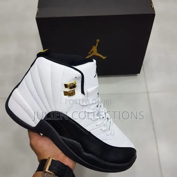 Jordan Air Retro 12 Jump Man Blackwhite