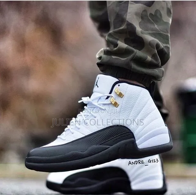 Jordan Air Retro 12 Jump Man Blackwhite