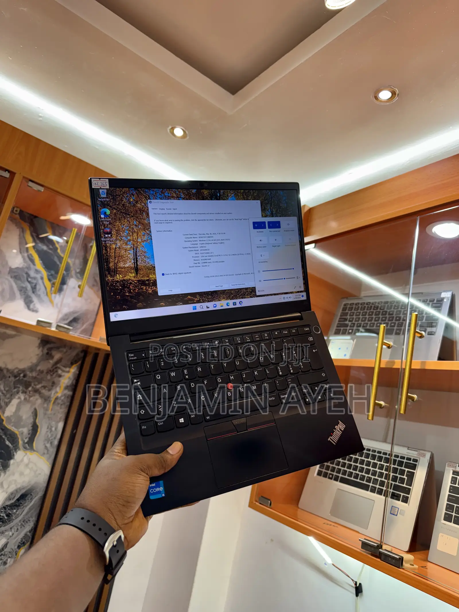 Laptop Lenovo ThinkPad E14 Gen 6 8GB Intel Core i5 SSD 256GB
