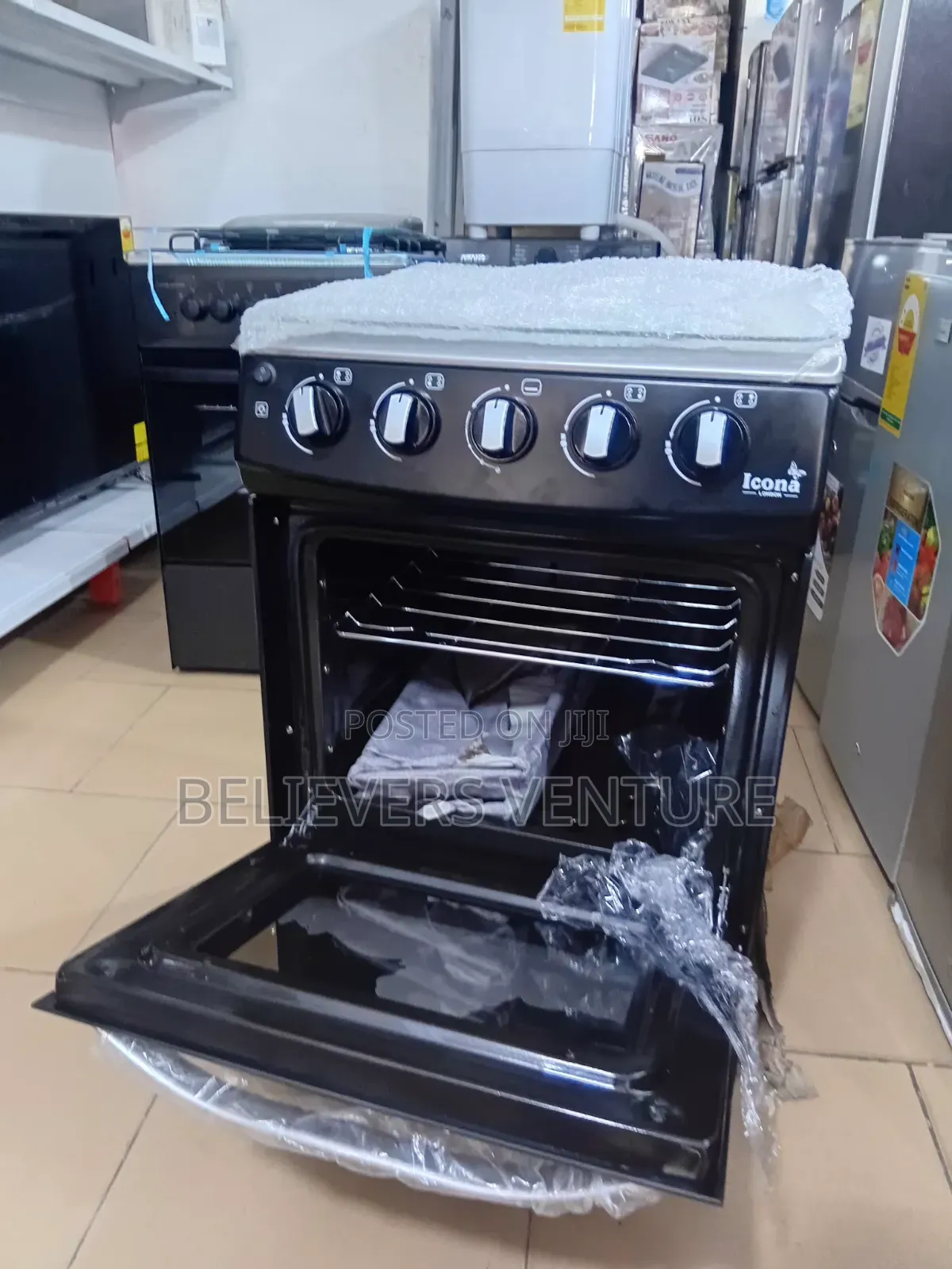 Icona 4 Burner Gas Stove – Durable Reliable