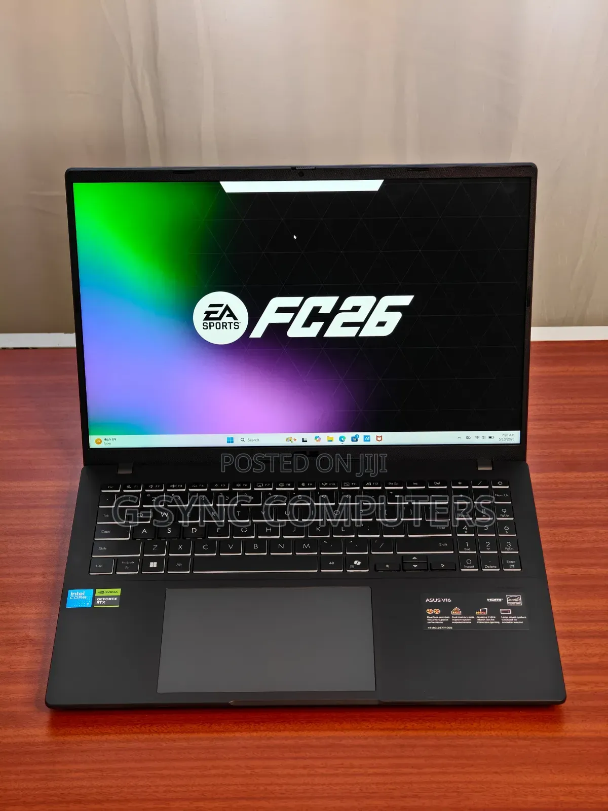 New Laptop Asus TUF Gaming A16 16GB Intel Core i7 SSD 512GB