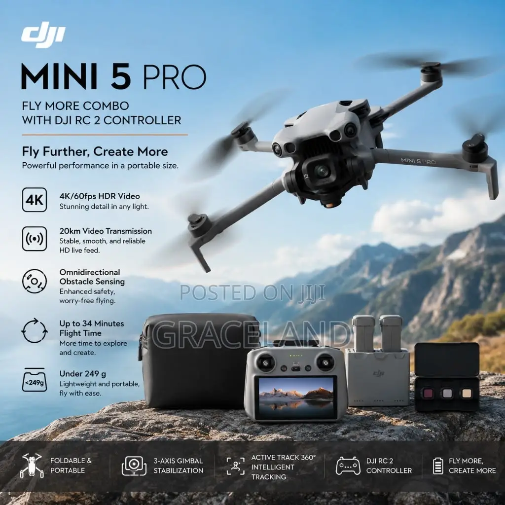 This Is Original Dji Mini 5 Pro Fly More Combo Creator