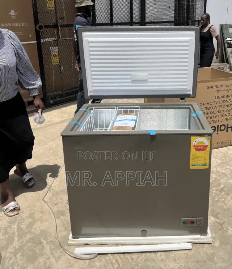 Purchase Unique Haier 244l Chest Freezer(Gray) 