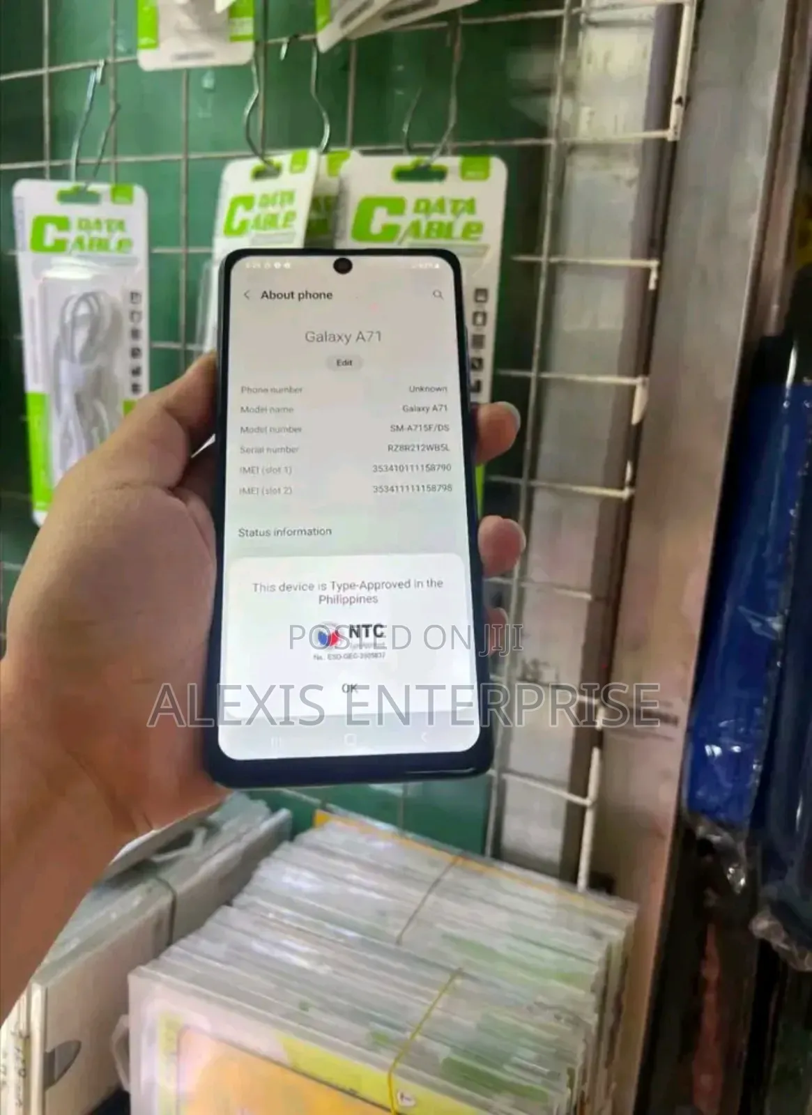Samsung Galaxy A71 128 GB Gray