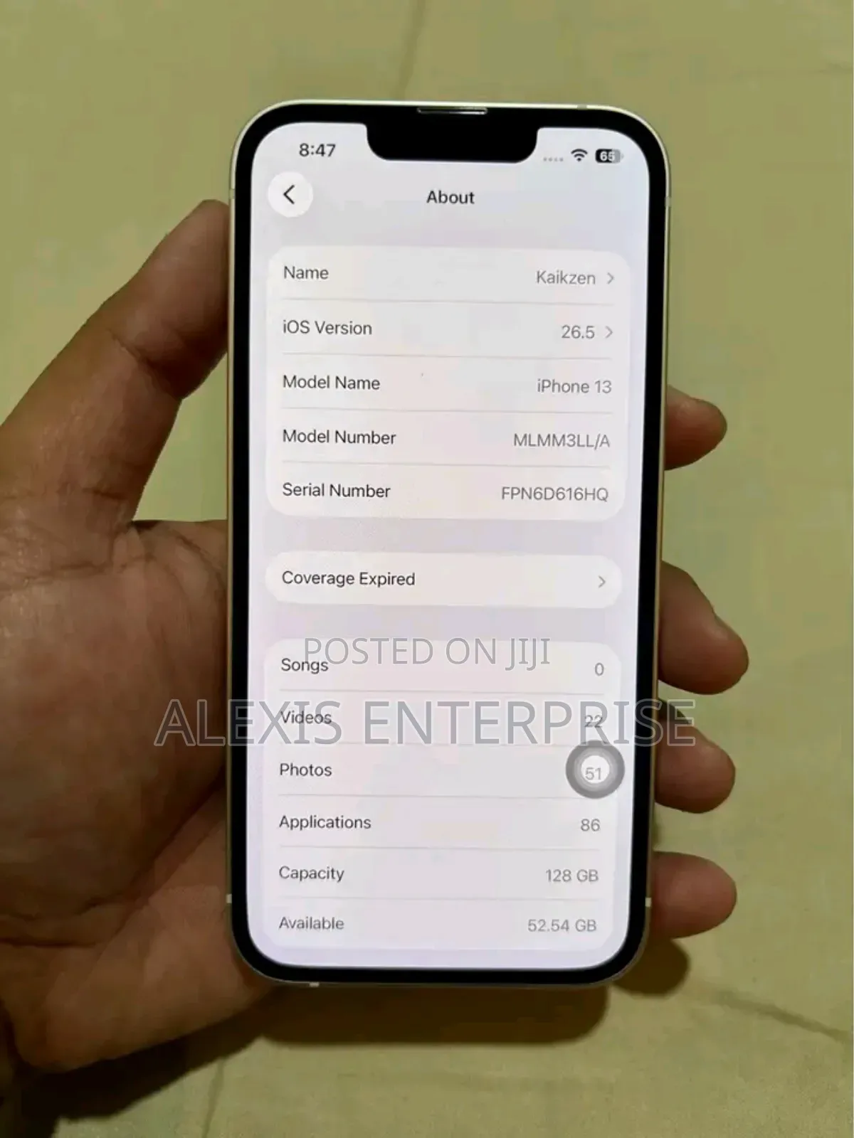 Apple iPhone 13 128 GB White