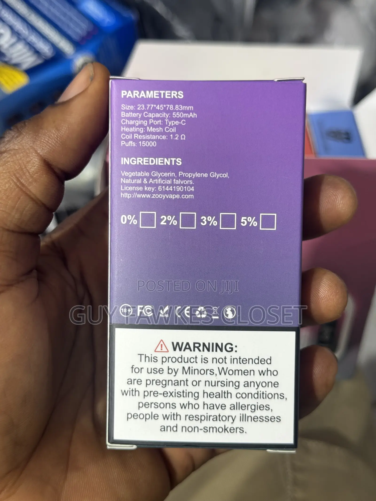 Zooy Diamond Electronic Vapes