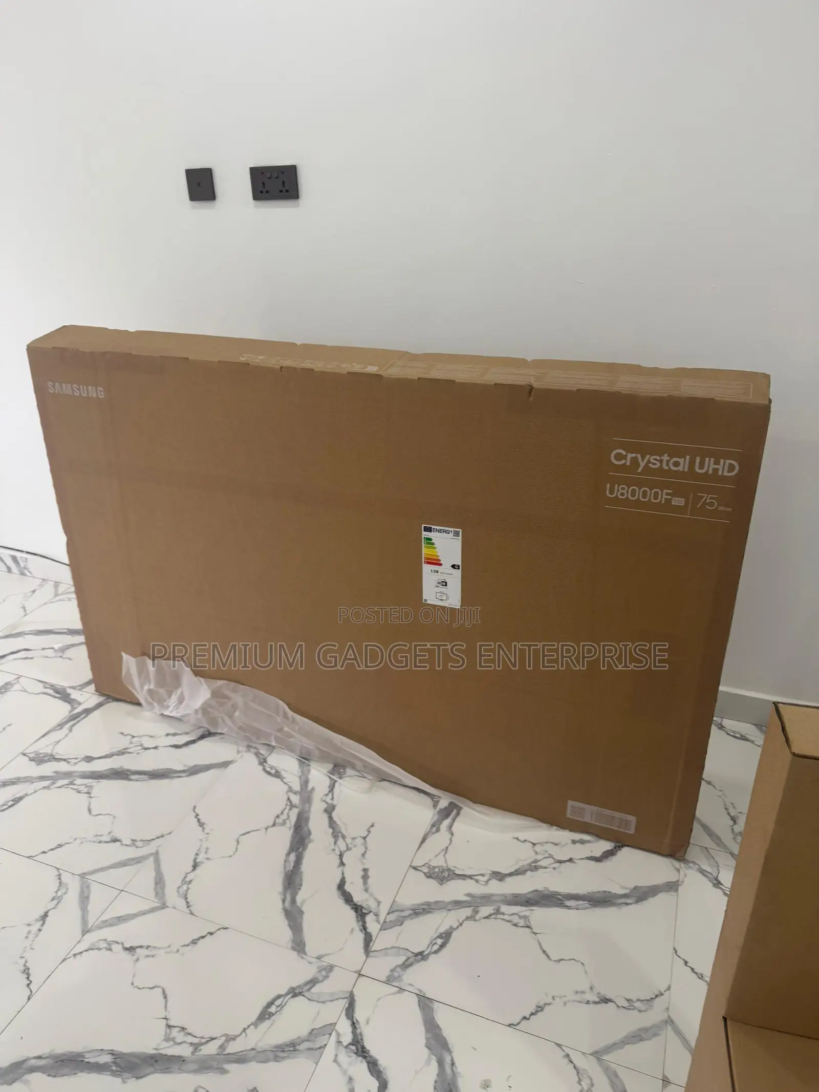 Samsung 75 Crystal Uhd Made in Europe 75u8072f From Germany Smart Tv