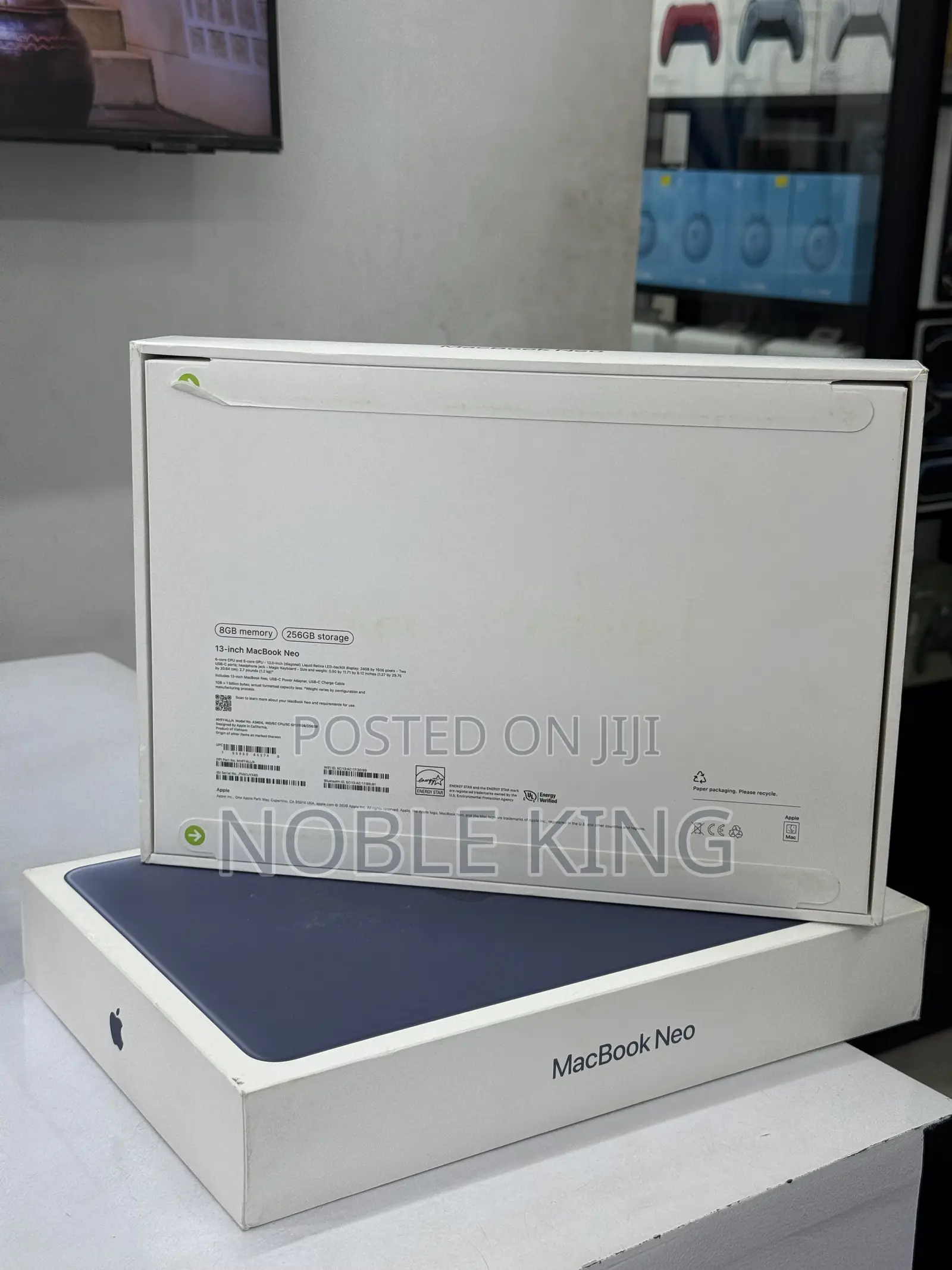 New Laptop Apple MacBook Neo 2026 8GB SSD 256GB