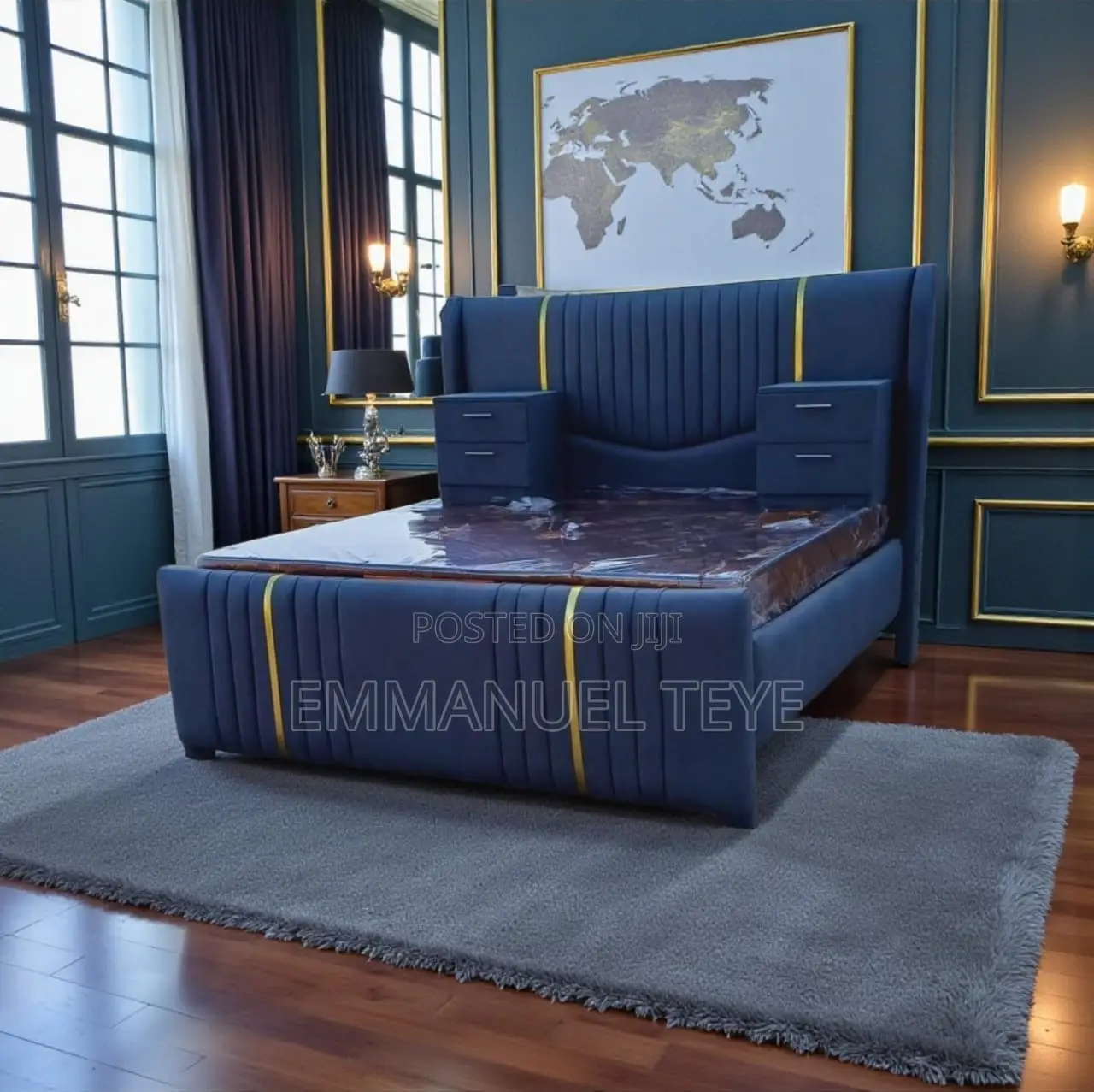 Brand New Stylish Luxury Bed Queen Size Bed