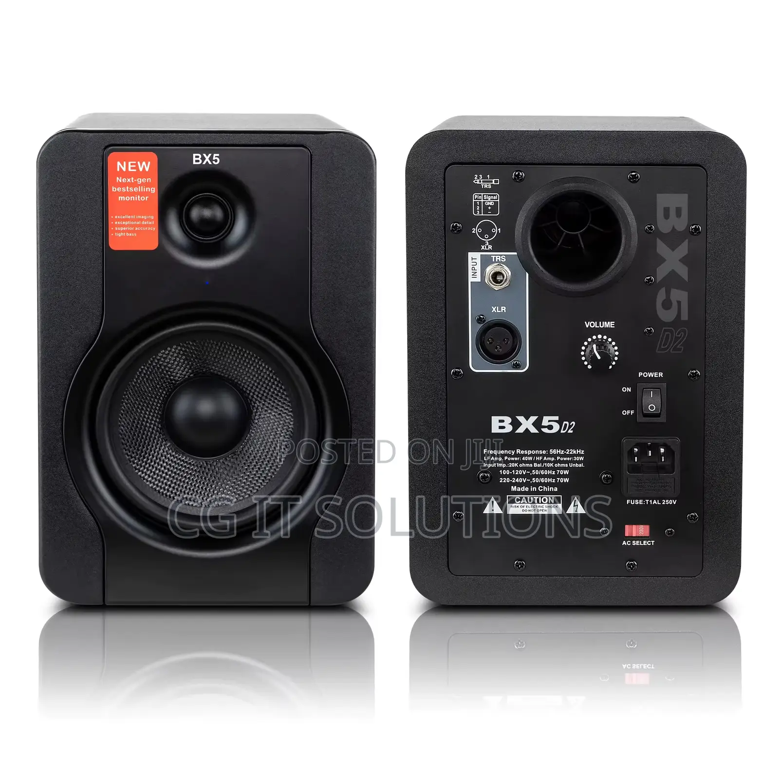 M-Audio Bx5 D2 Active Studio Monitors