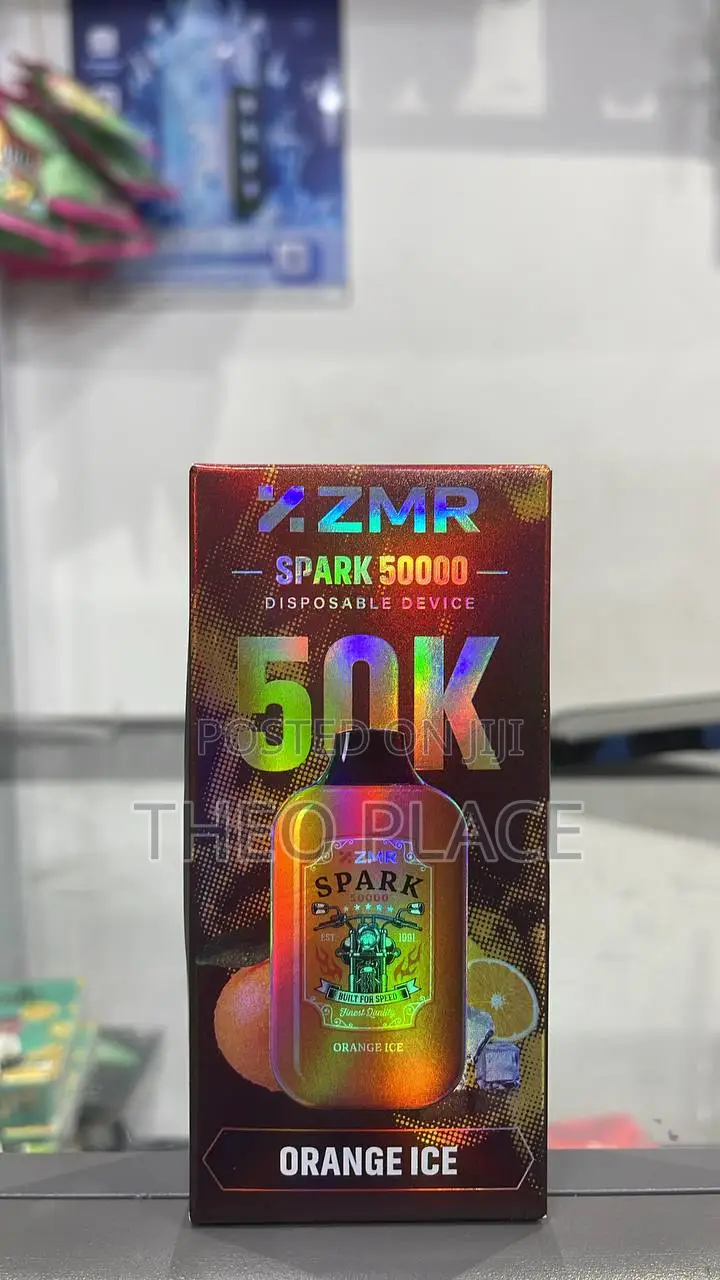 ZMR Spark 50000 Puffs Disposable Vape – Orange Ice | Puffs