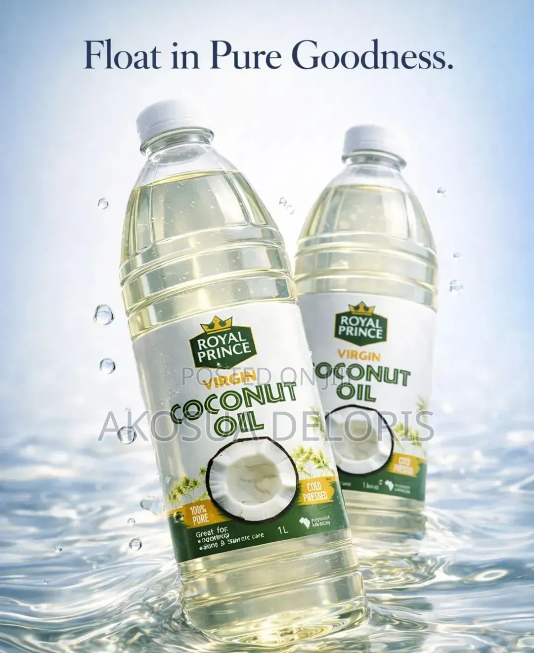 100% Cold-Pressed Coconut Oil 4.5l
