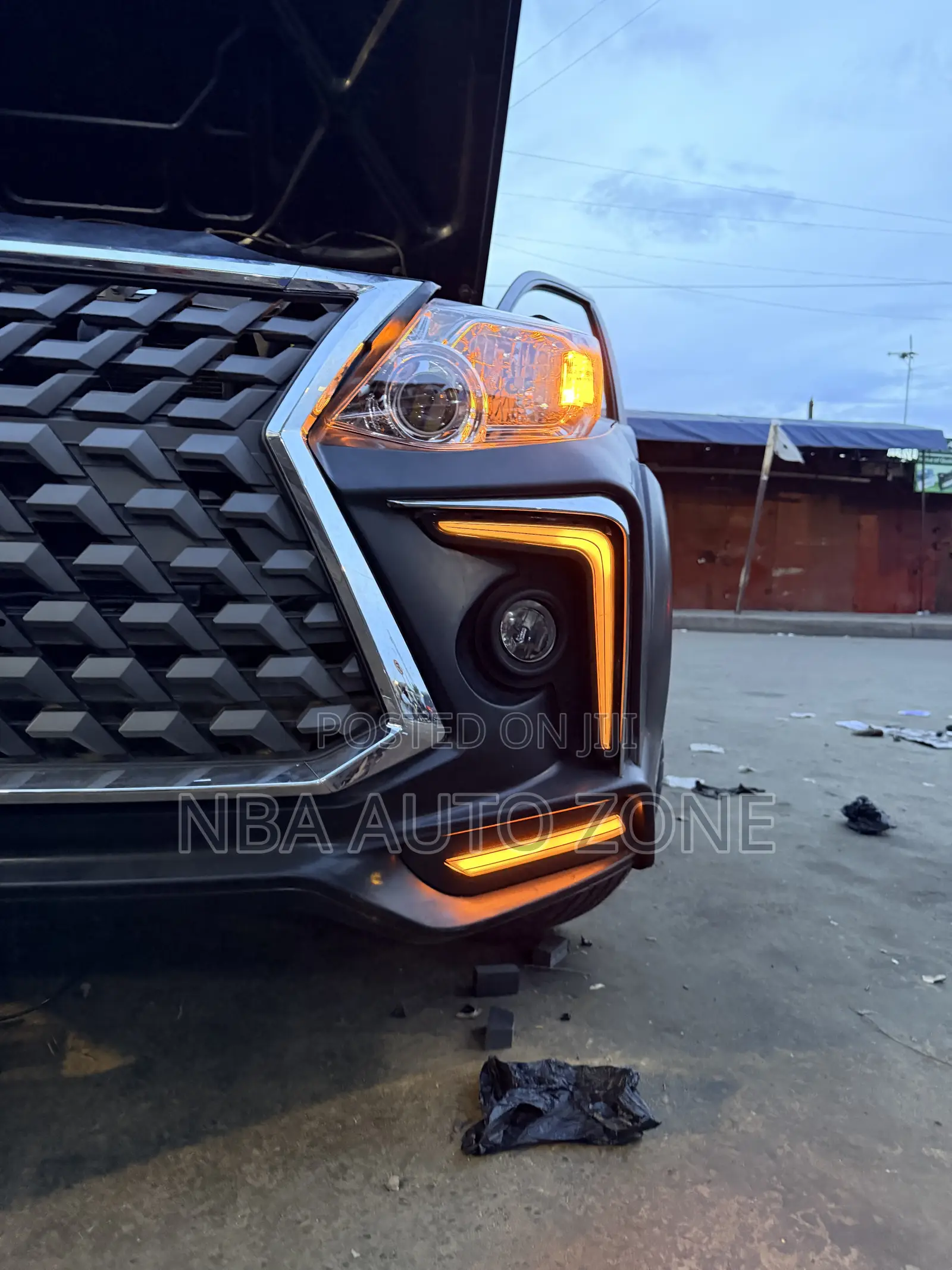 Toyota Fortuner 2009-2015 Upgrade Lexus Spec Bumper Front and Rear