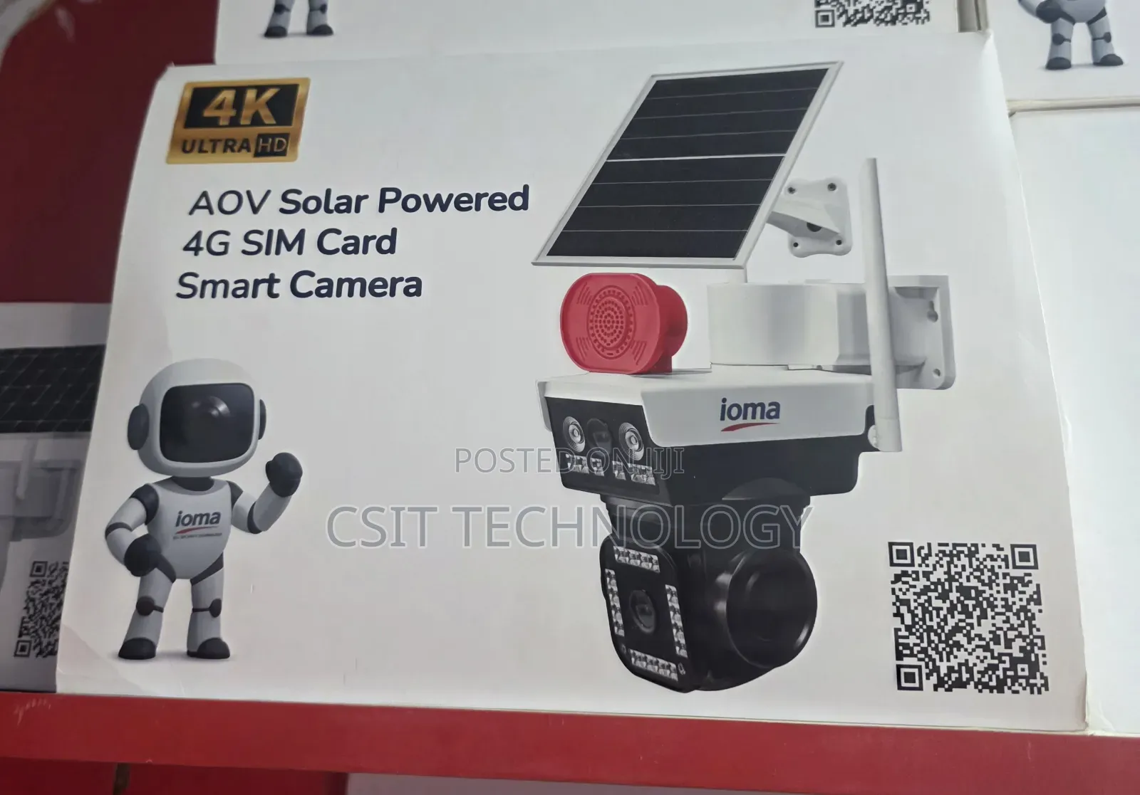 Ioma Solar Powered Camera