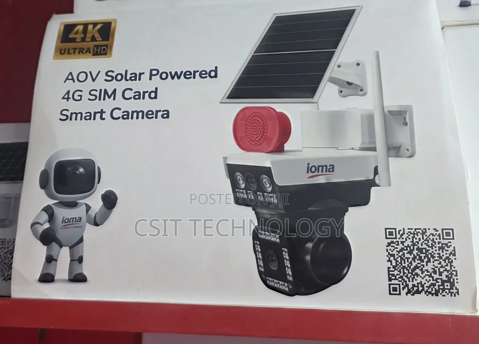 Ioma Solar Powered Camera