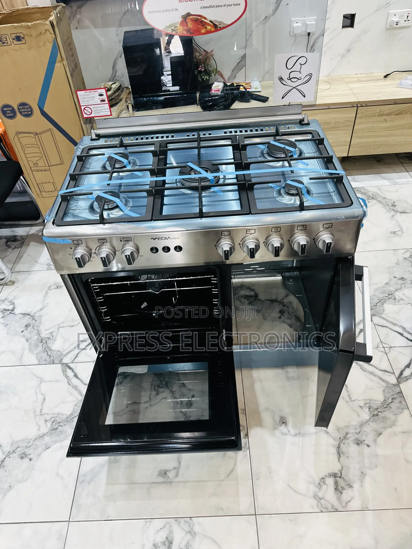 Highly Recommended Gas Cooker Midea Oven Rotisserie 5b 60/90