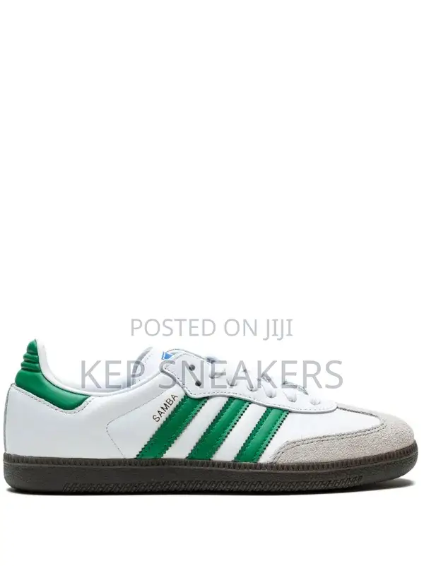Adidas Samba Og White And Green