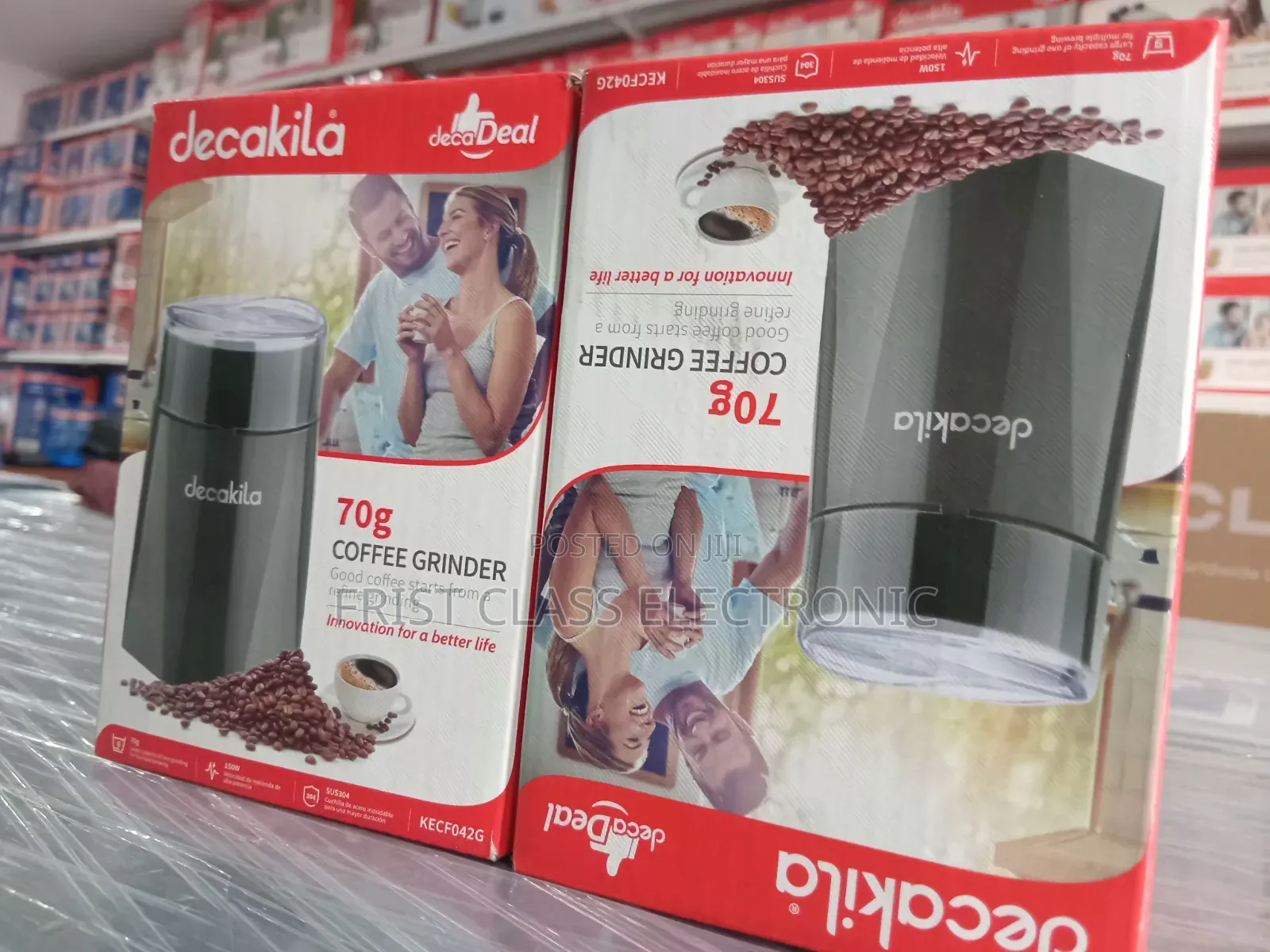 Decakila Coffee Grinder Rich Aroma Energy