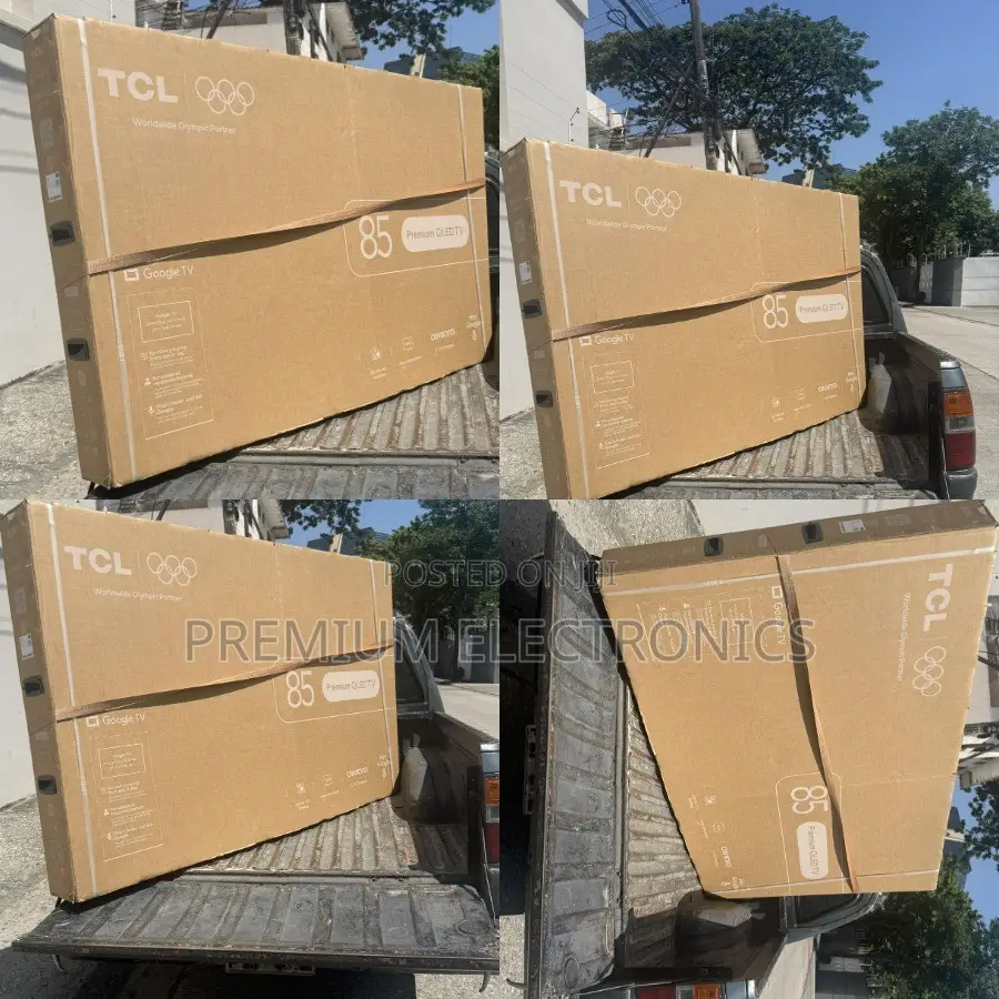 TCL 85" Premium Qled Ai 2026 Uhd Aipq Processor 85p7l Smart Google Tv
