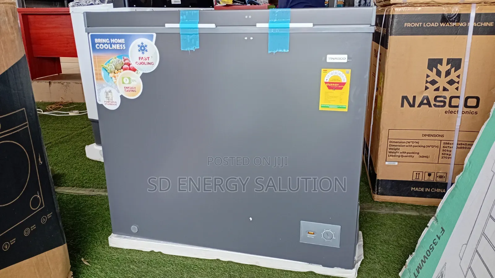Nasco Deep Freezer With Efficient Cooling System