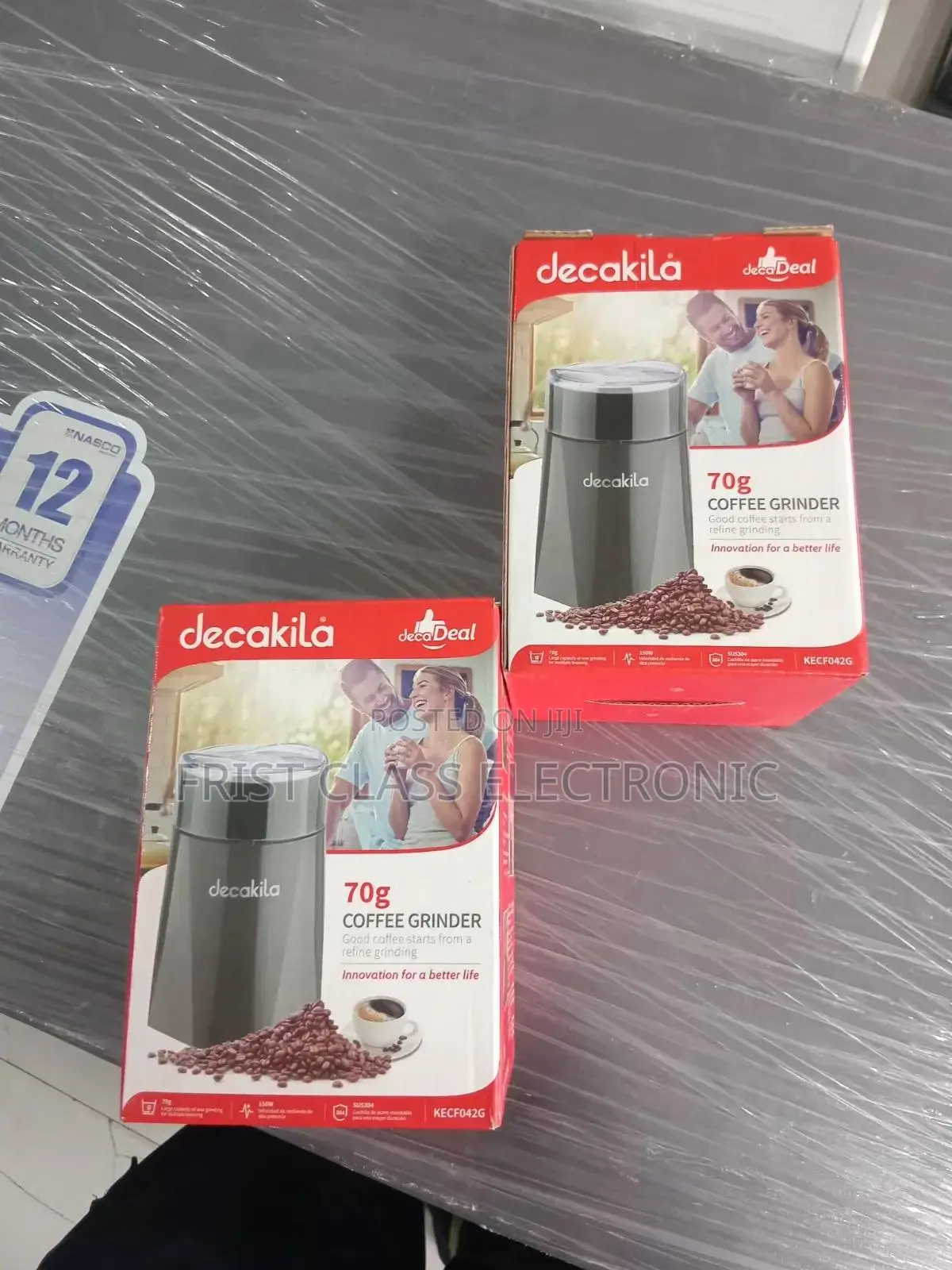 Decakila Coffee Grinder Fresh Bean Perfection