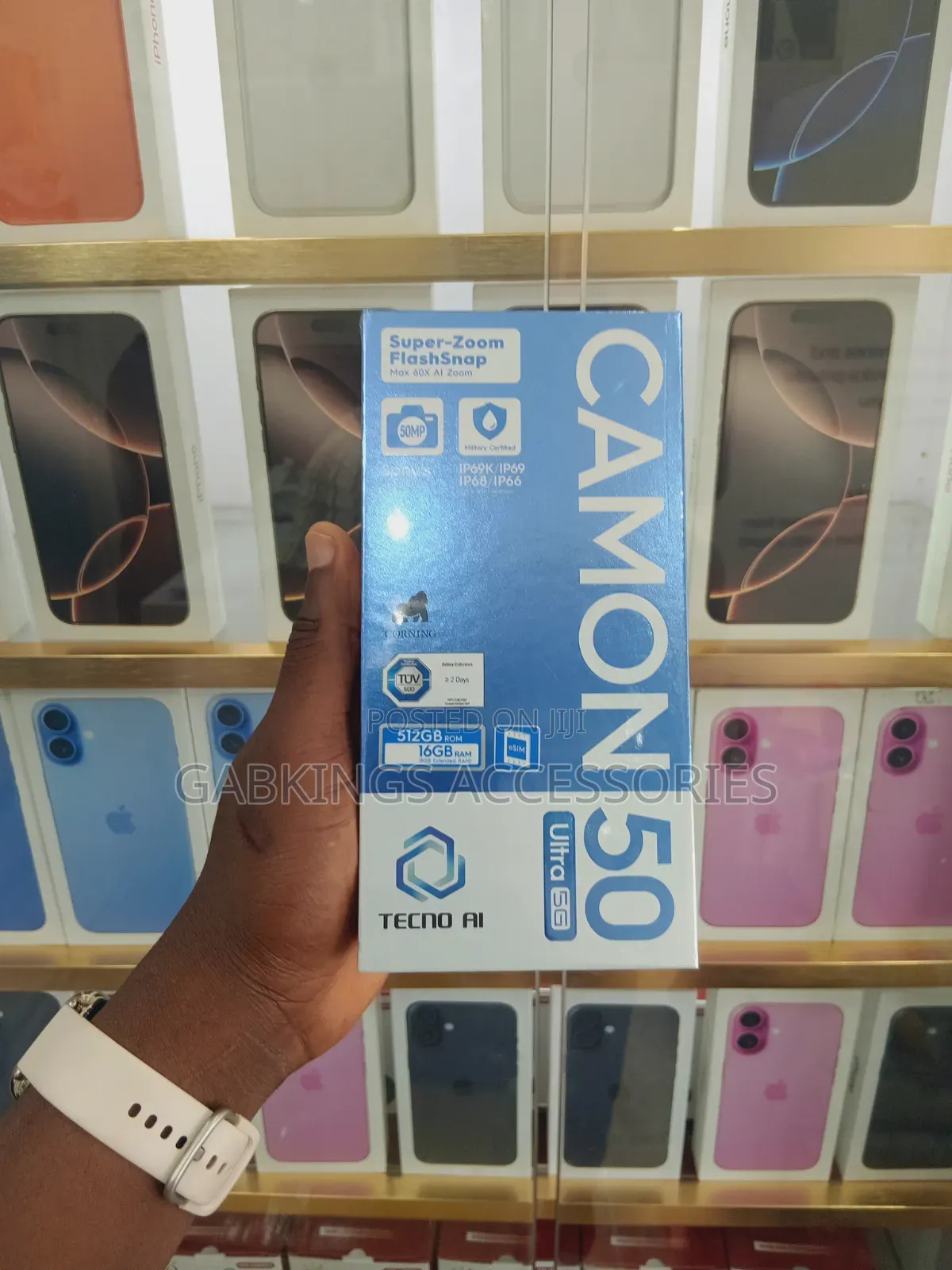 New Tecno Camon 50 Ultra 512 GB Black