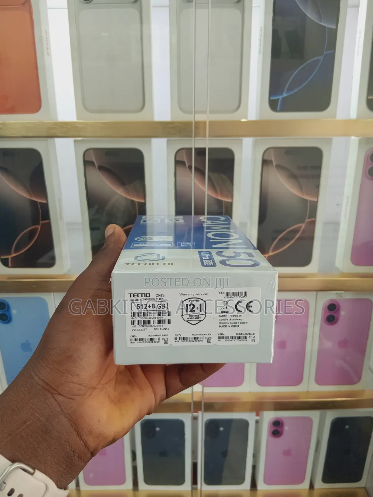 New Tecno Camon 50 Ultra 512 GB Black