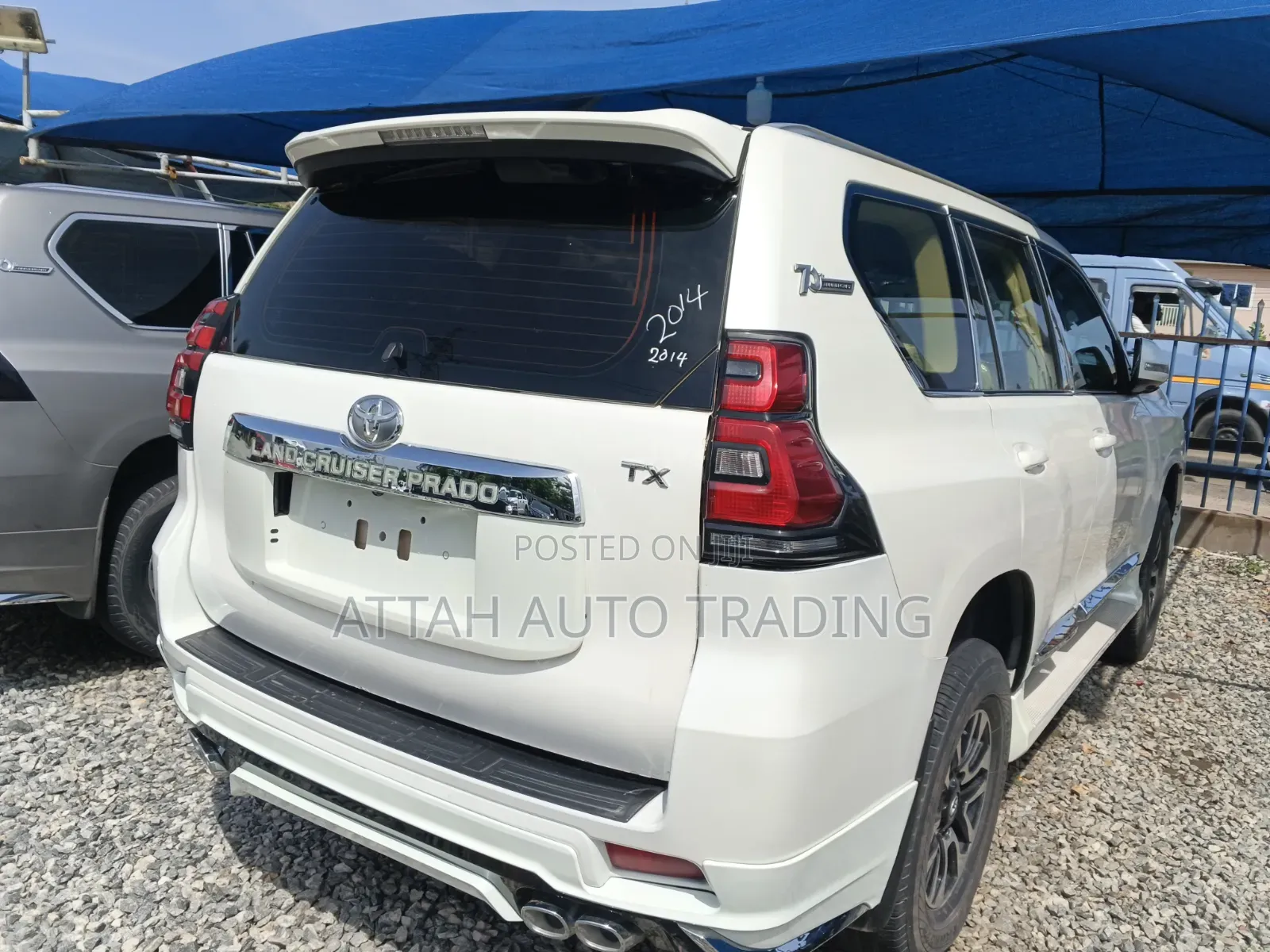 Toyota Land Cruiser Prado 2014 White