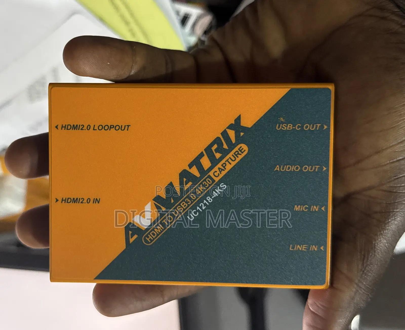 Avmatrix Uc1218-4ks Hdmi2.0 to Usb3.0 4k30 Video Capture Box