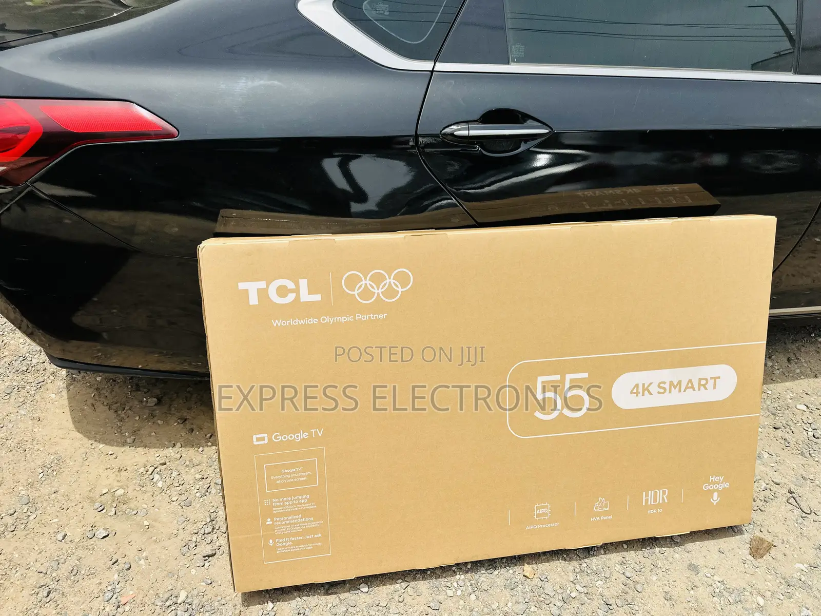 Ultra Modern Sleek Tv Slim TCL 55”P6l Uhd 