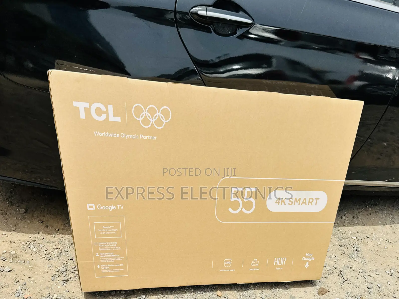 Slim Sleek Sea TCL Uhd Smart Glossy 55”P6l
