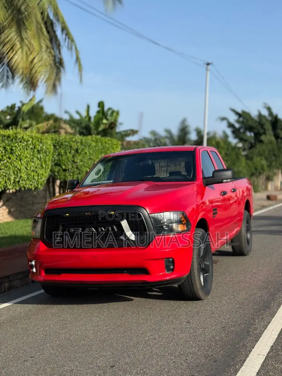 Dodge RAM 1500 3.6 Petrol AWD 2019 Red