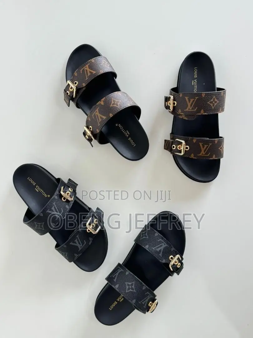 Original Louis Vuitton Ladies Slippers/Sandals in Colours