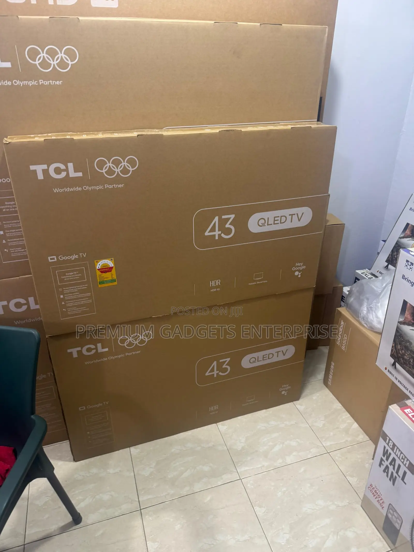 TCL 43" Qled 2025 43s5k Google Smart Television Hdr10