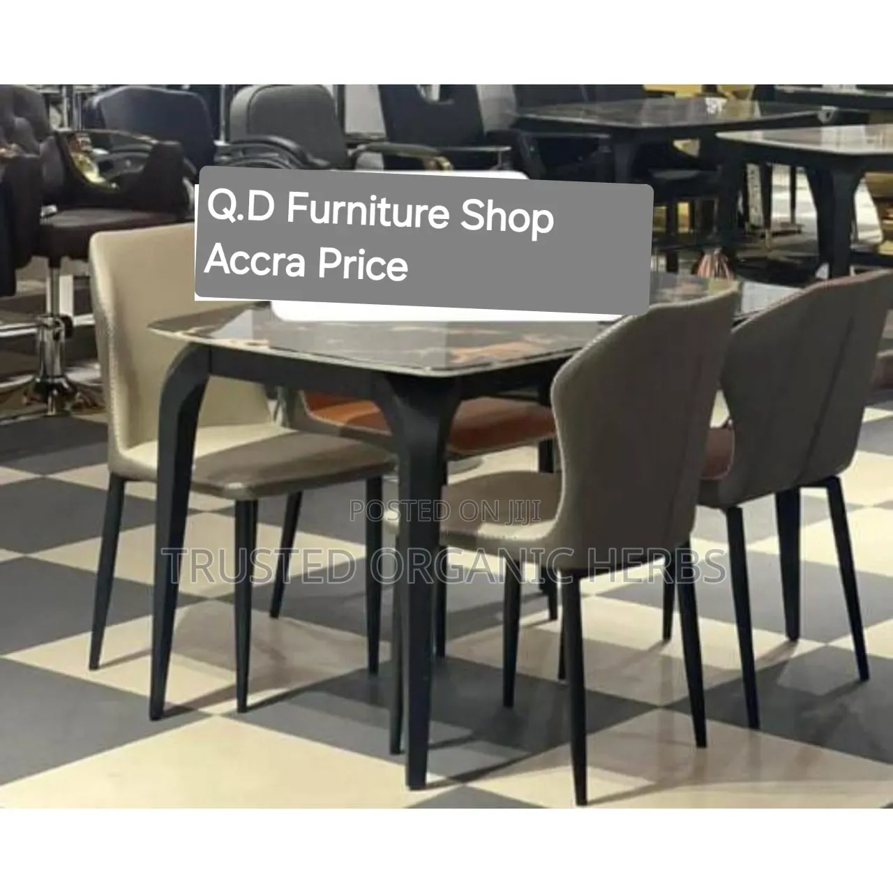 High Quality Luxury 4 Seater Dining Set ( Imported)