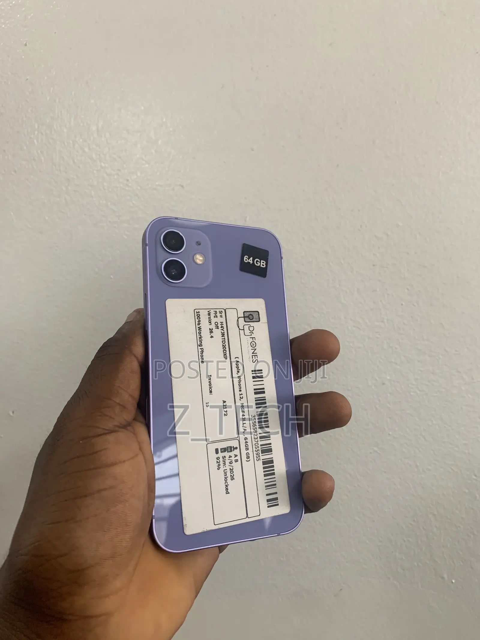 Apple iPhone 12 64 GB Purple