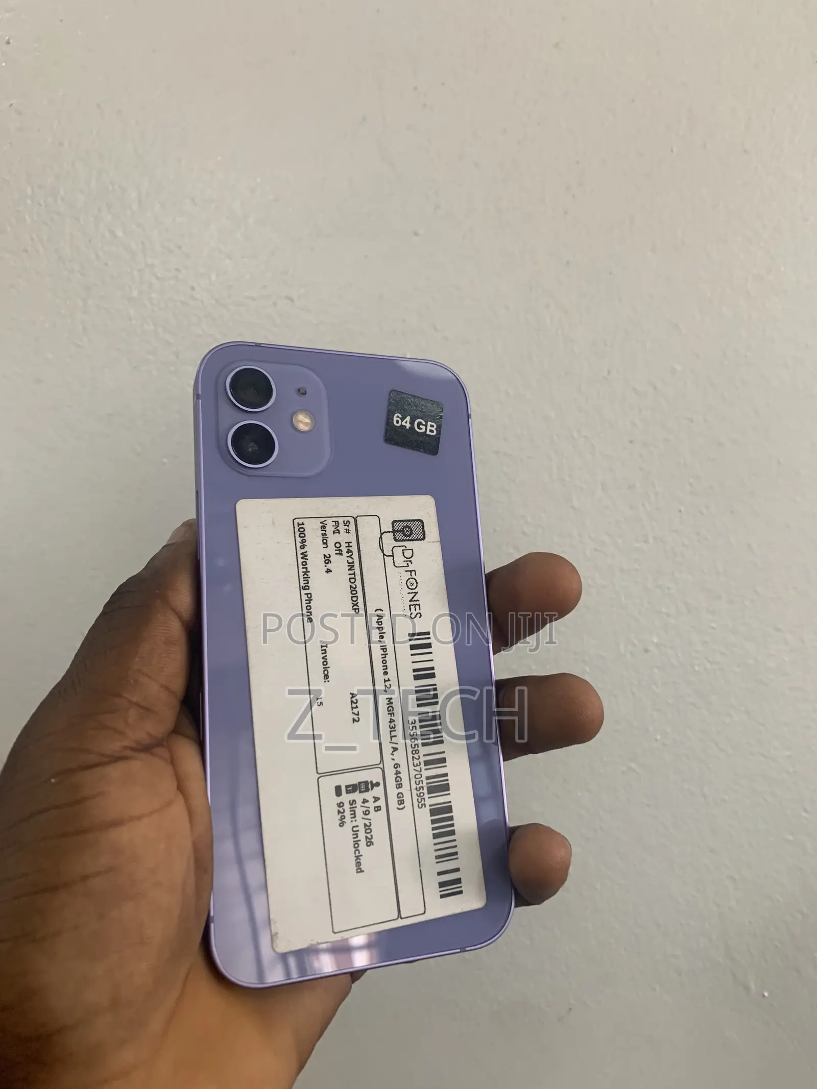 Apple iPhone 12 64 GB Purple